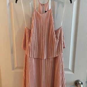 Peach dress